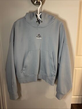 Nike ACG Light Blue Women's Pullover Hoodie